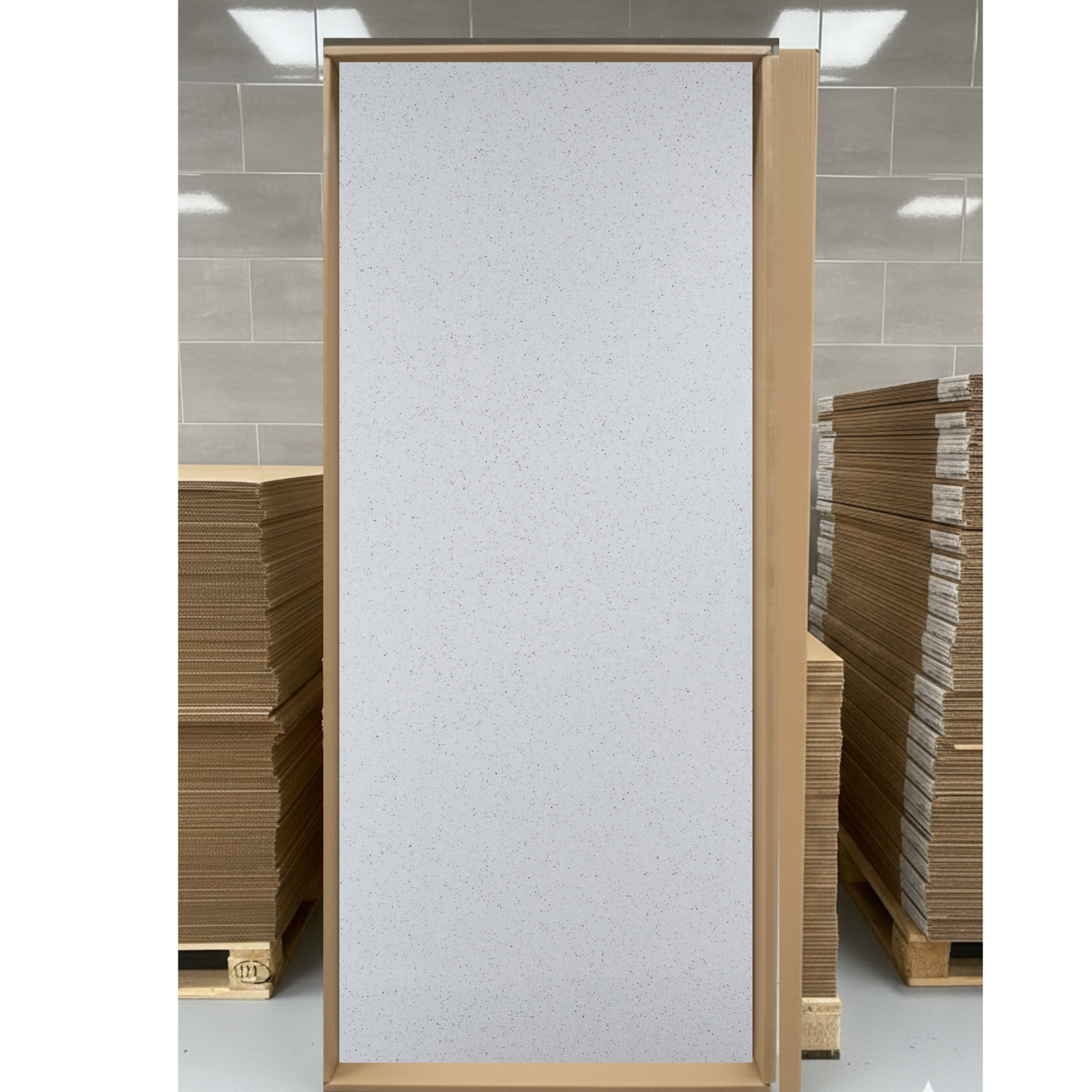 10mm White Sparkle | 1000mm x 2400mm x 10mm | Waterproof Wall Cladding