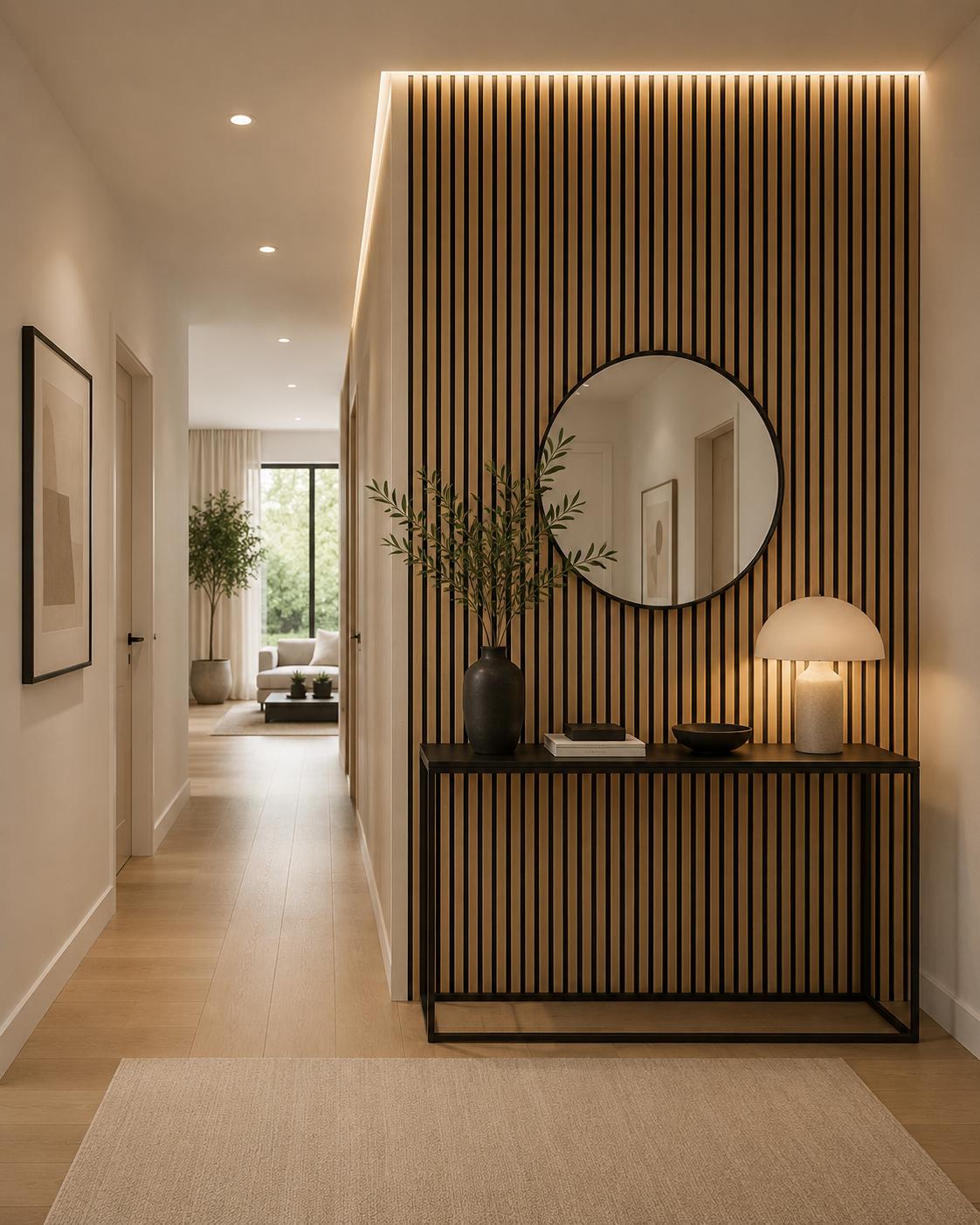 Acoustic Wall Panel | Natural Oak | 2400mm x 600mm x 21mm | 1.44m² | Single Panel