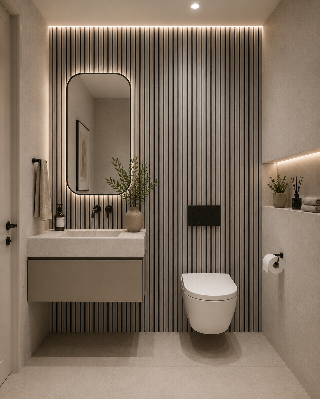 Acoustic Wall Panel | Grey Oak | 2400mm x 600mm x 21mm | 1.44m² | Single Panel