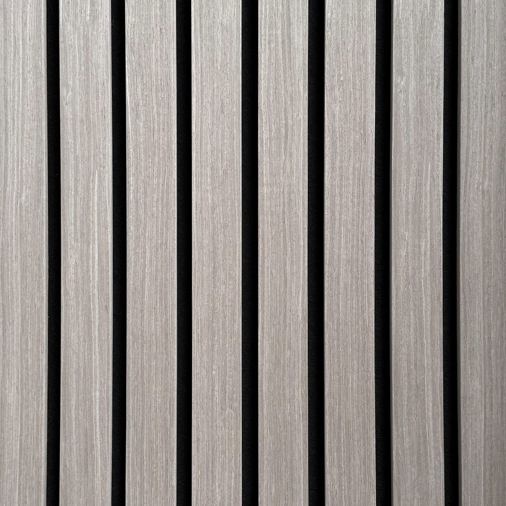 Acoustic Wall Panel | Grey Oak | 2400mm x 600mm x 21mm | 1.44m² | Single Panel
