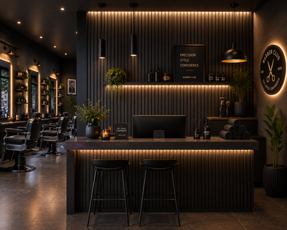Acoustic Wall Panel | Grey Stone Effect | 2400mm x 600mm x 21mm | 1.44m² | Single Panel