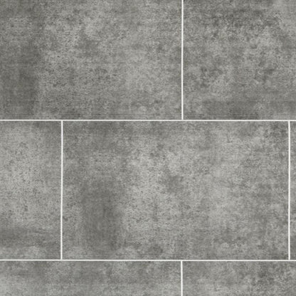 PVC Wall Panel Stone Grey Tile Effect – Waterproof Shower & Bathroom Wall Cladding 2600×250mm Multi Pack