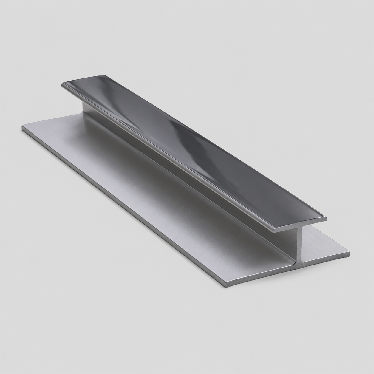 H-joint bar PVC wall panel trim 5mm - chrome