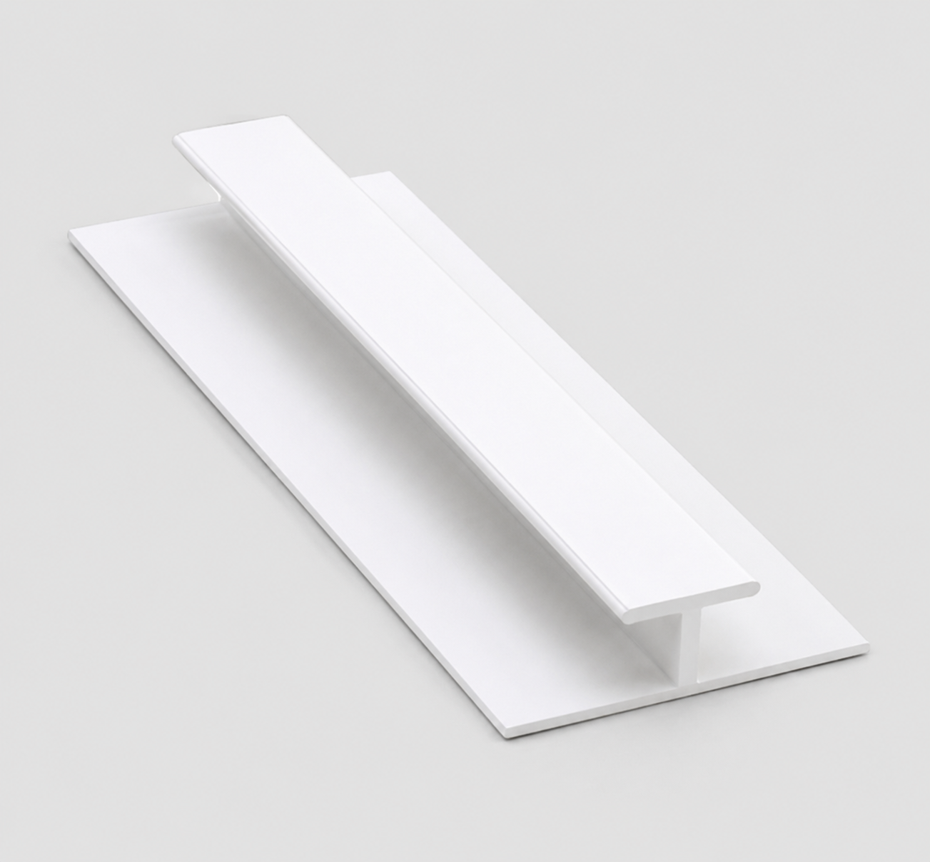 H-joint bar PVC wall panel trim 5mm - white