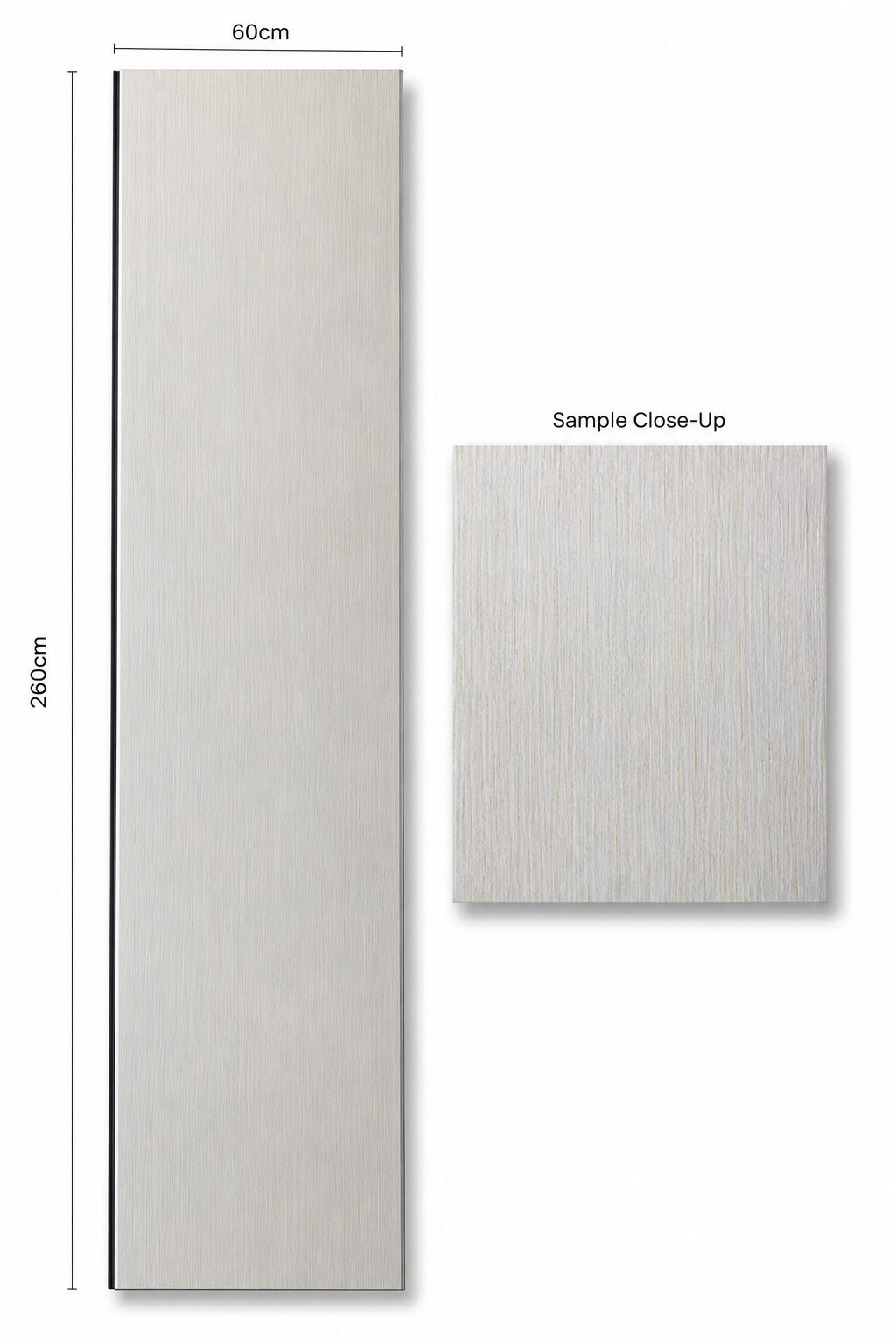 Media Wall Set – Natural Oak Acoustic Wall Panel - PVC Wall Panel- 240cm × 240cm/360cm