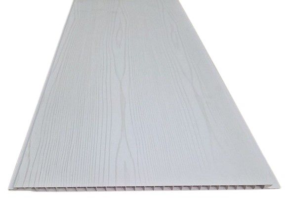 PVC Ceiling Panel White Ash Wood Effect – Waterproof Wall & Ceiling Cladding 2600×250mm