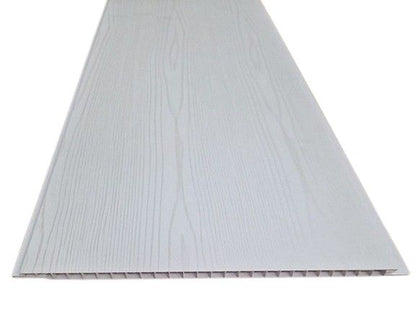 PVC Ceiling Panel White Ash Wood Effect – Waterproof Wall & Ceiling Cladding 2600×250mm