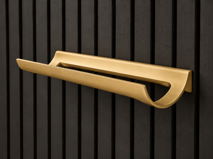 Acoustic wall panel wooden wine rack hook - 270mm